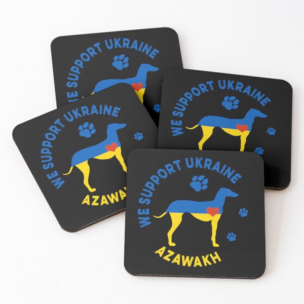Item preview, Azawakh Ukraine Flag Patriotic designed and sold by Cuddlythopia.