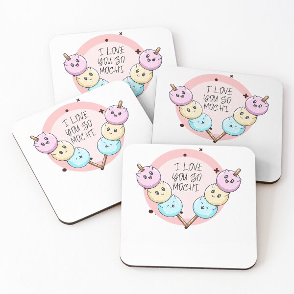 Item preview, Retro Vintage Waffles And Mochi Love You designed and sold by TrinhThuy267.