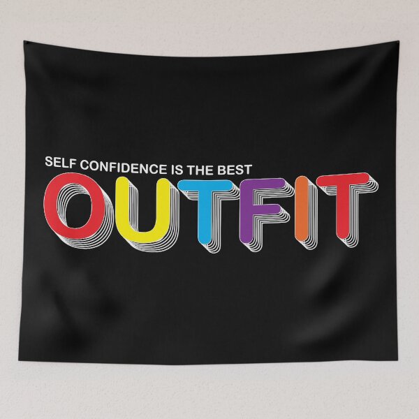 Item preview, Self Confidence is the Best Outfit | ii designed and sold by rsty11.