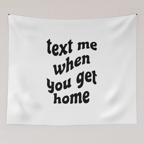 Item preview, text me when you get home wavy retro aesthetic designed and sold by MarzStudio.