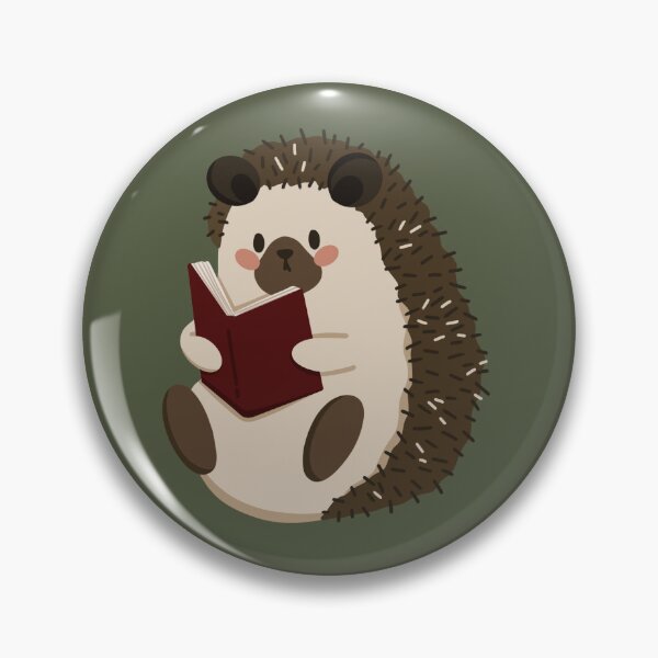 Item preview, Cute Hedgehog Reading a Book designed and sold by annexart.