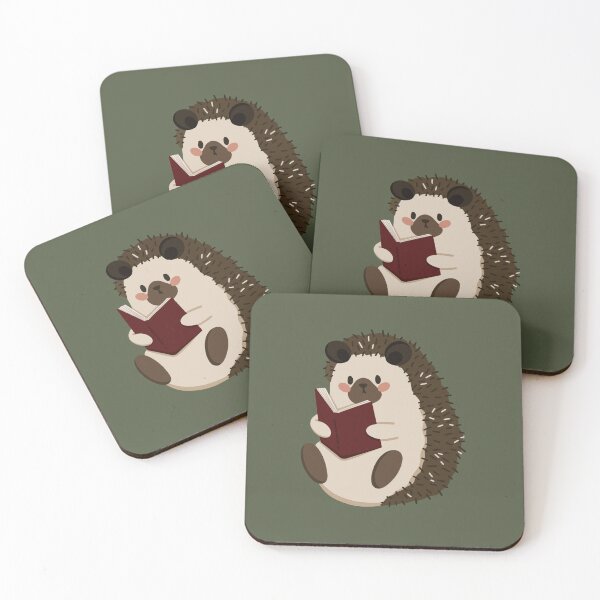 Item preview, Cute Hedgehog Reading a Book designed and sold by annexart.