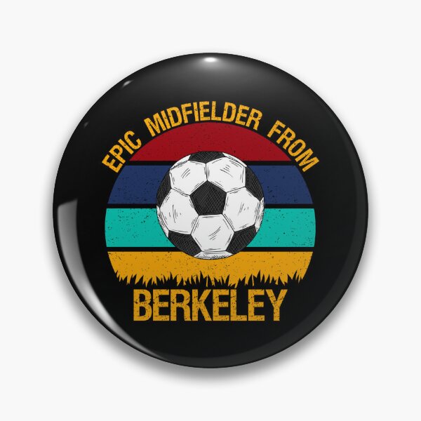 Item preview, Epic Midfielder From Berkeley Vintage Soccer Sticker designed and sold by lewisnash6.