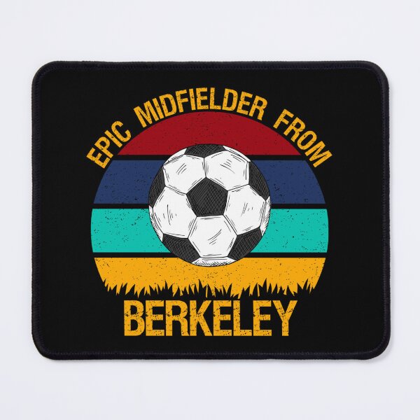 Item preview, Epic Midfielder From Berkeley Vintage Soccer Sticker designed and sold by lewisnash6.