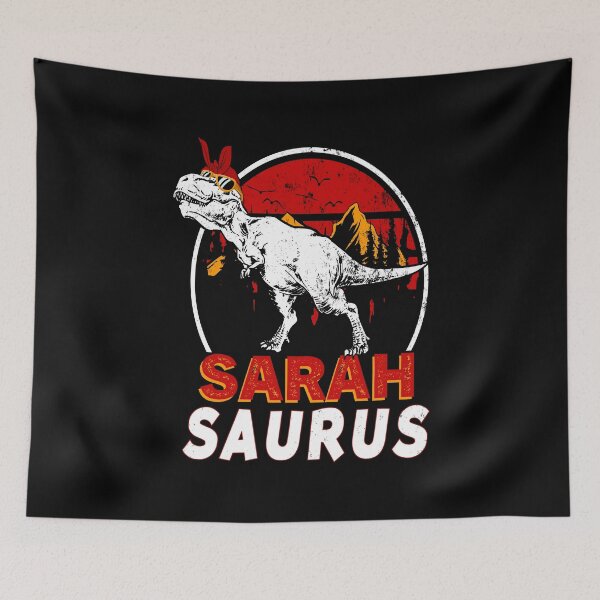 Item preview, Sarah Saurus Family Reunion Funny Gift Custom Dinosaur Family designed and sold by SweetbeStore.