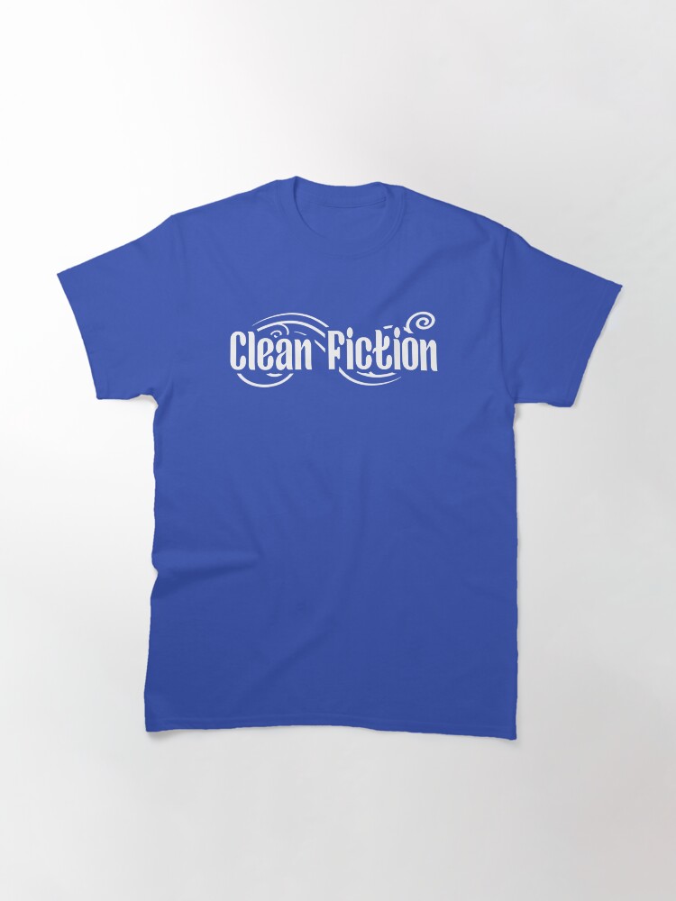 Thumbnail 3 of 7, Classic T-Shirt, Clean Fiction Magazine Logo designed and sold by sirensmuse.