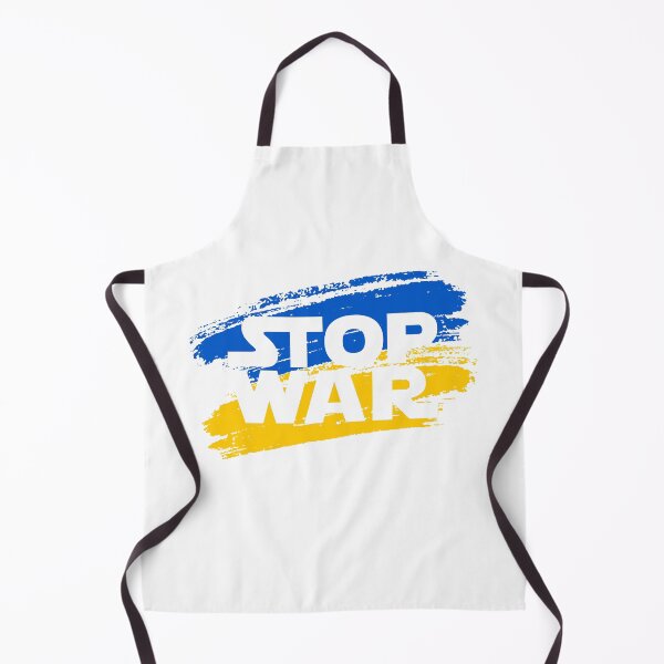 Item preview, STOP WAR UKRAINE BRUSH FLAG BLUE YELLOW BY SUBGIRL designed and sold by SUBGIRL.