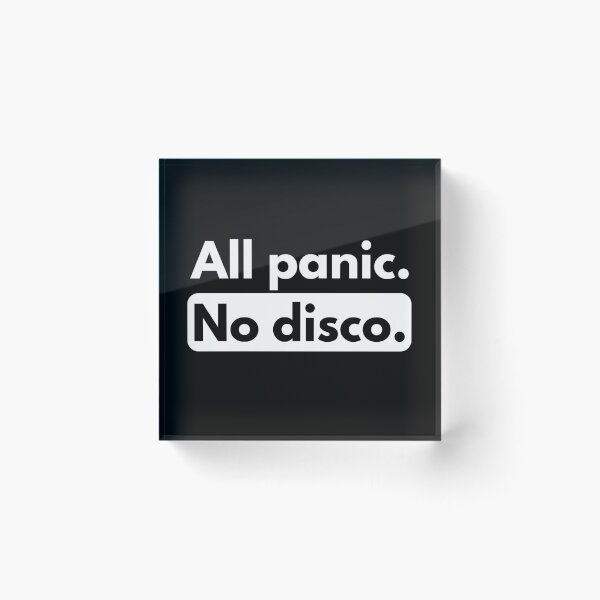Item preview, All Panic. No Disco. designed and sold by ray-designs-.