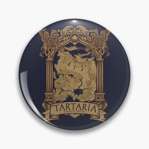 Item preview, Map of Tartaria - Empire de Tartarie - Tartarian Empire Griffin - Original Artwork designed and sold by NatIntrovertSoc.