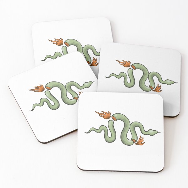 Item preview, Snake & fire designed and sold by immahardika.