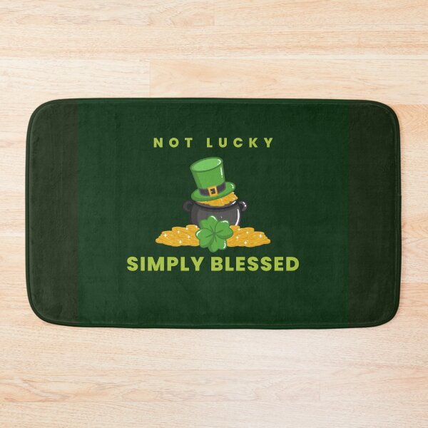 Item preview, Not Lucky Simply Blessed Essential T-Shirt designed and sold by WilkDesign.