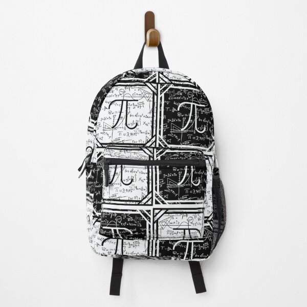 Item preview, Black and white design with Mathematics symbols in offset black and white pattern designed and sold by BearCaveDesigns.