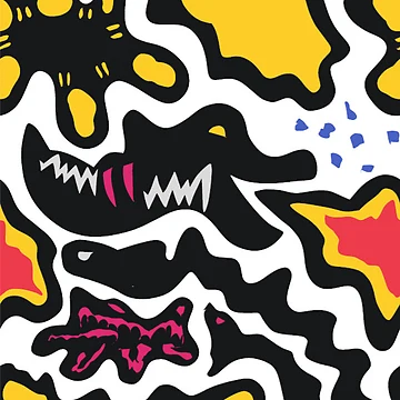Artwork thumbnail, Dragon Fire Pattern Artwork by R4CProject