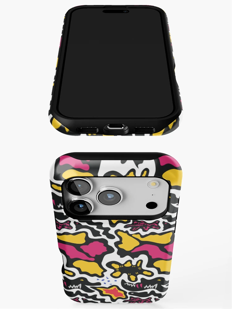 Thumbnail 3 of 4, iPhone Case, Dragon Fire Pattern Artwork designed and sold by R4CProject.