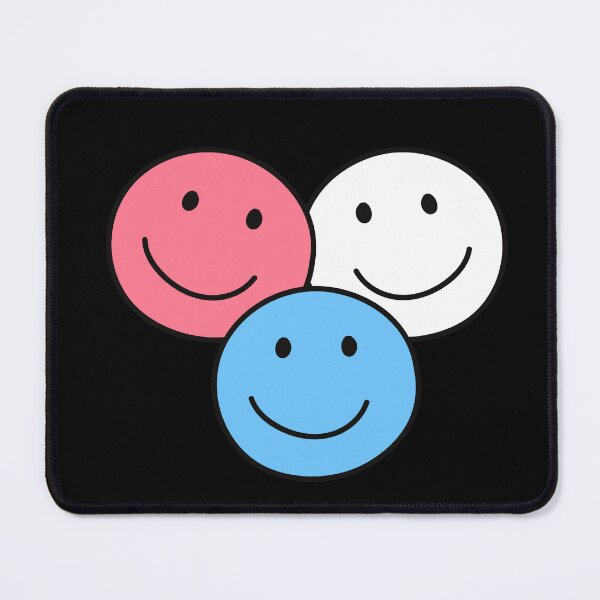 Item preview, Subtle Transgender Pride Flag, Cute Discreet Trans Faces, LGBTQ designed and sold by SweetestPrints.