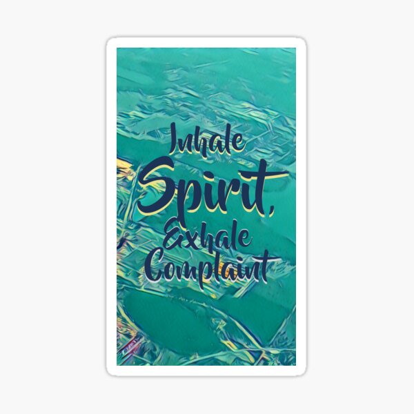 Breathe Sticker