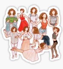 Nobody puts baby in a corner Sticker
