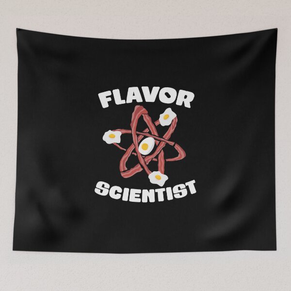 Item preview, Fried Egg Bacon Flavor Funny Breakfast Food Science Lover designed and sold by Nessshirts.