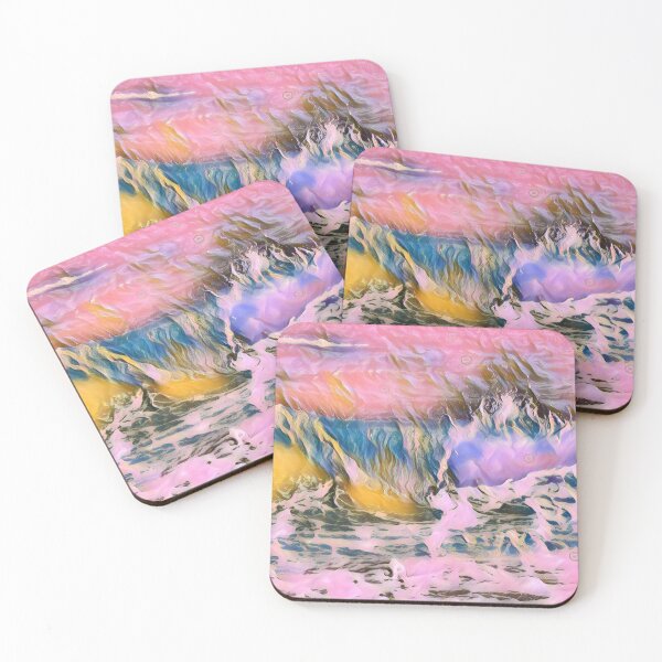 Item preview, Pink Ocean Waves designed and sold by GasconyPassion.