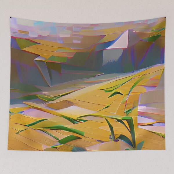 Item preview, AI Artificial Intelligence Generated Art, Corn Field  designed and sold by ACC .