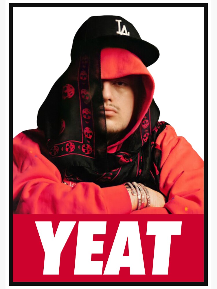 Yeat Sticker By Mireillebarton Redbubble