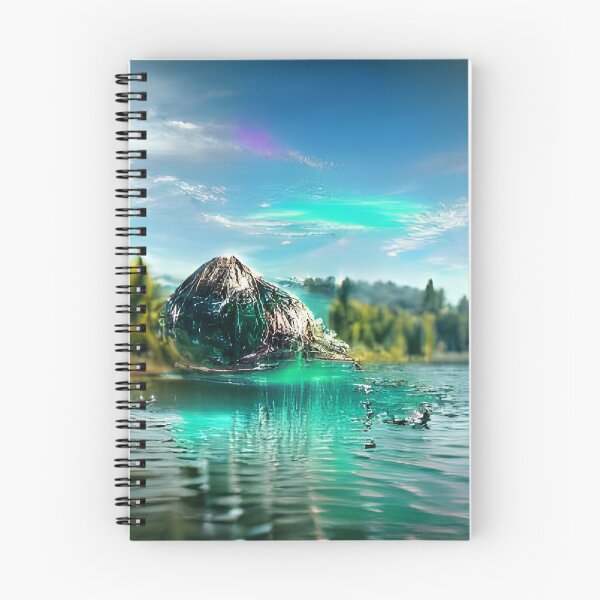 Item preview, AI Artificial Intelligence Generated Art, Crystal Lake  designed and sold by ACC .