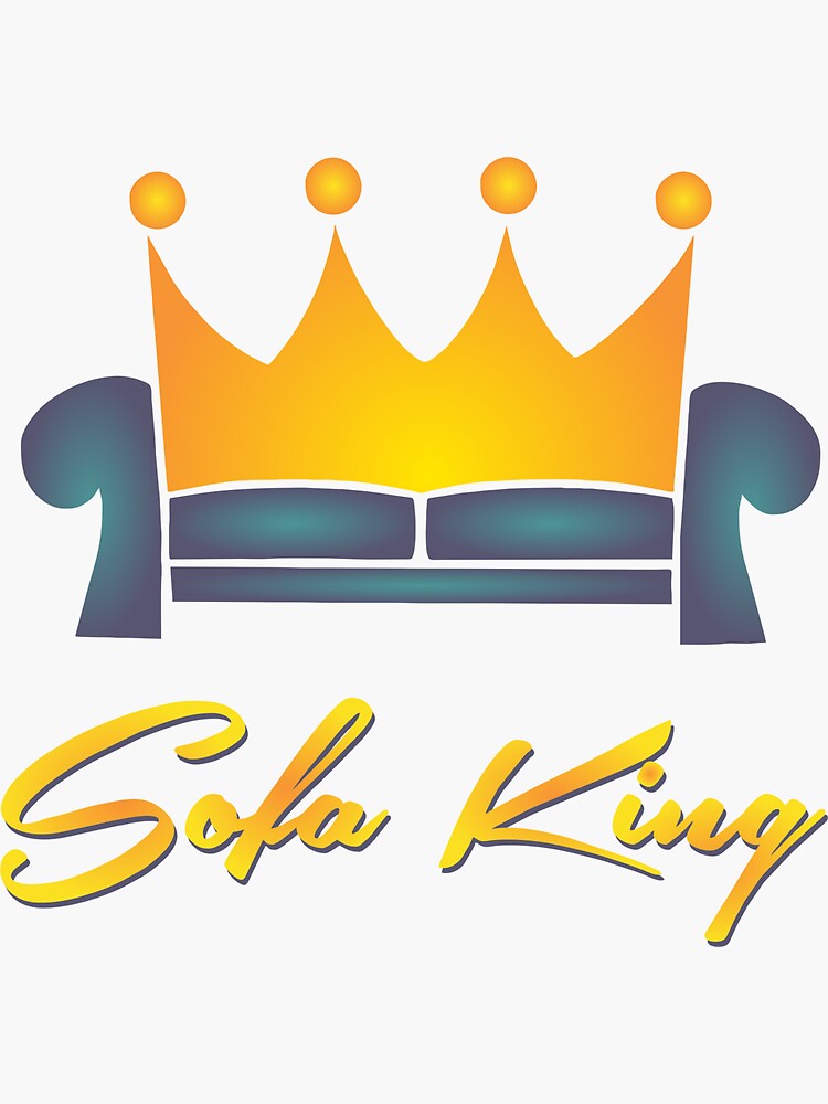 "Sofa King Cool Logo" Sticker for Sale by bandelore Redbubble