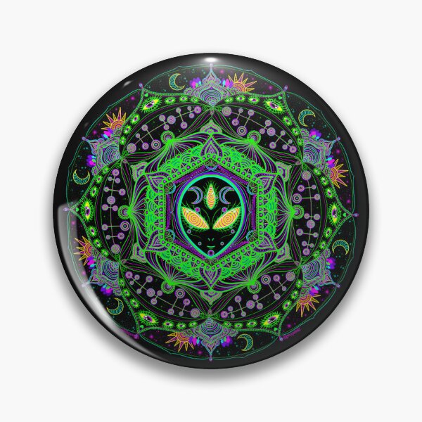 Item preview, Alien Mandala designed and sold by LanaPaintzZ.