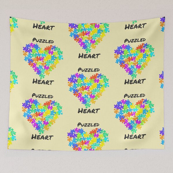 Item preview, Autism Puzzled Heart designed and sold by Hypnotees.
