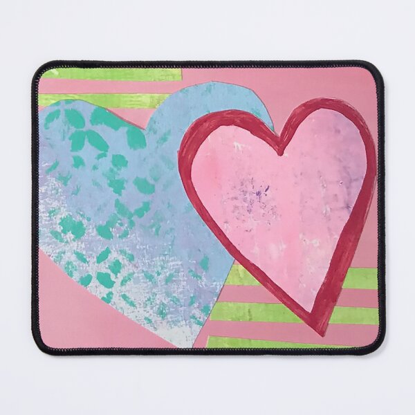 Aperçu de l'œuvre Saint-Valentin avec bleu et vert créée et vendue par KateChurches.