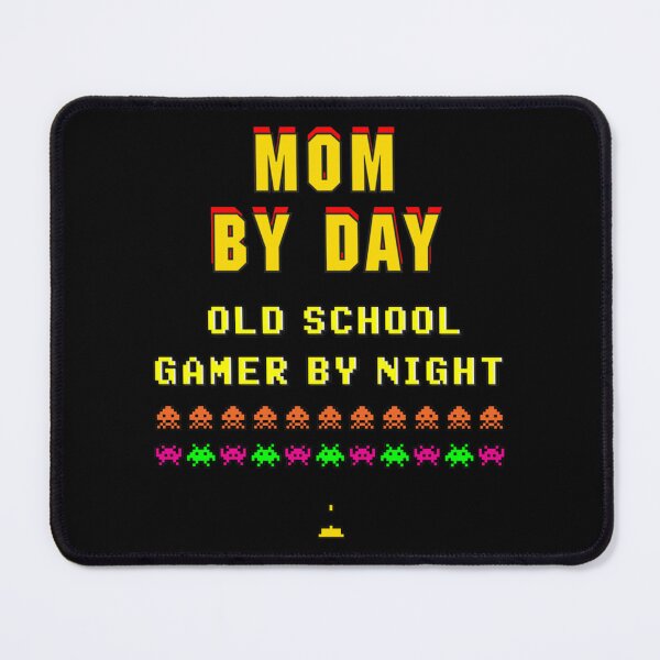 Item preview, Mom by day, old school gamer by night Classic . designed and sold by meredithrya.