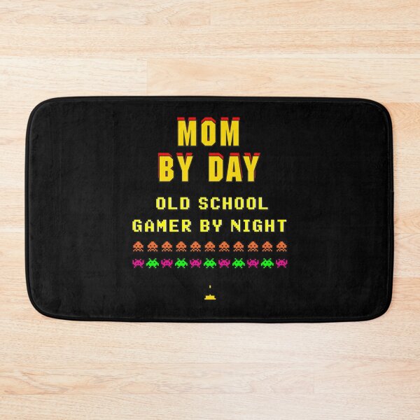 Item preview, Mom by day, old school gamer by night Classic . designed and sold by meredithrya.