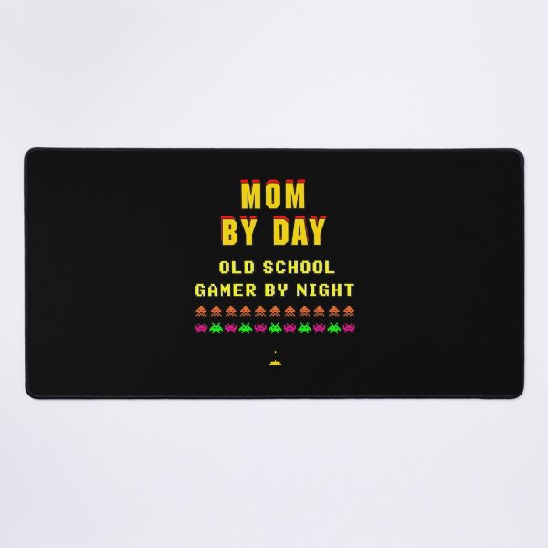 Item preview, Mom by day, old school gamer by night Classic . designed and sold by meredithrya.