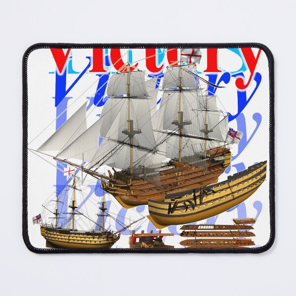 Item preview, Nelsons Flagship HMS Victory, Battle of Trafalgar designed and sold by madbadmachines.