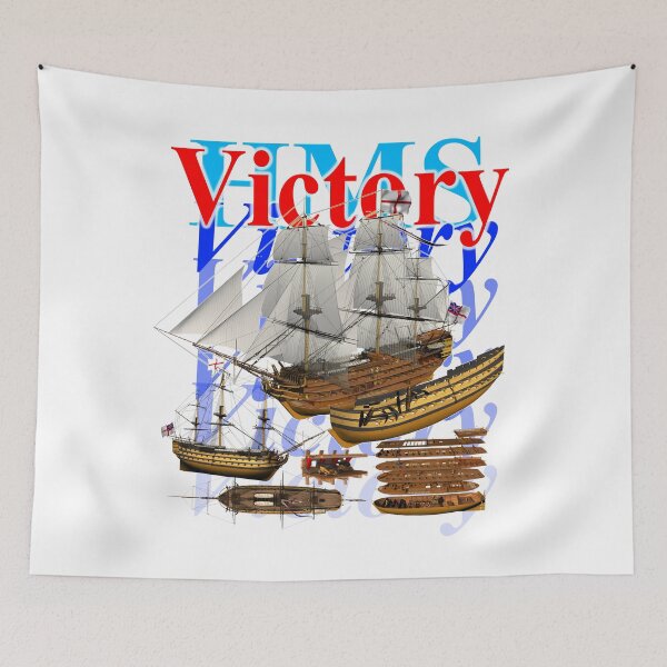 Item preview, Nelsons Flagship HMS Victory, Battle of Trafalgar designed and sold by madbadmachines.