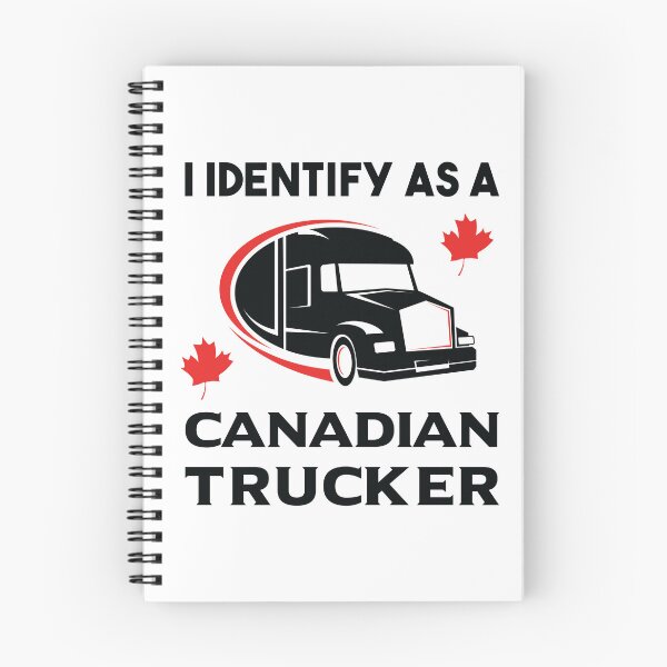 Item preview, I Identify As A Canadian Trucker, Freedom Convoy 2022 designed and sold by Graphicista.