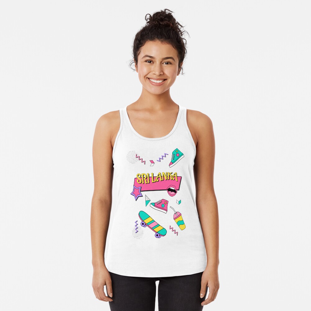 Item preview, Racerback Tank Top designed and sold by sinhalaGreeting.
