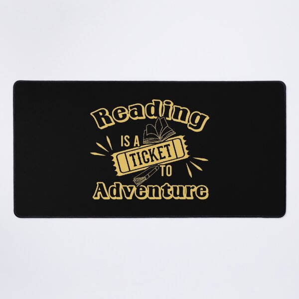 Item preview, Reading Is A Ticket To Adventure designed and sold by KARDOL.