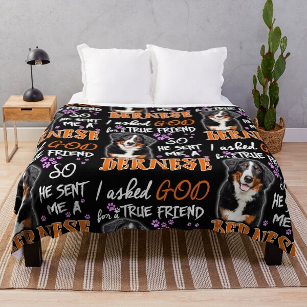 Item preview, I Ask God True Friend So He Sent Me A Bernese designed and sold by LittleDuckk.