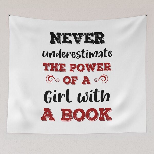 Item preview, Girl With A Book designed and sold by tranhungtdu.