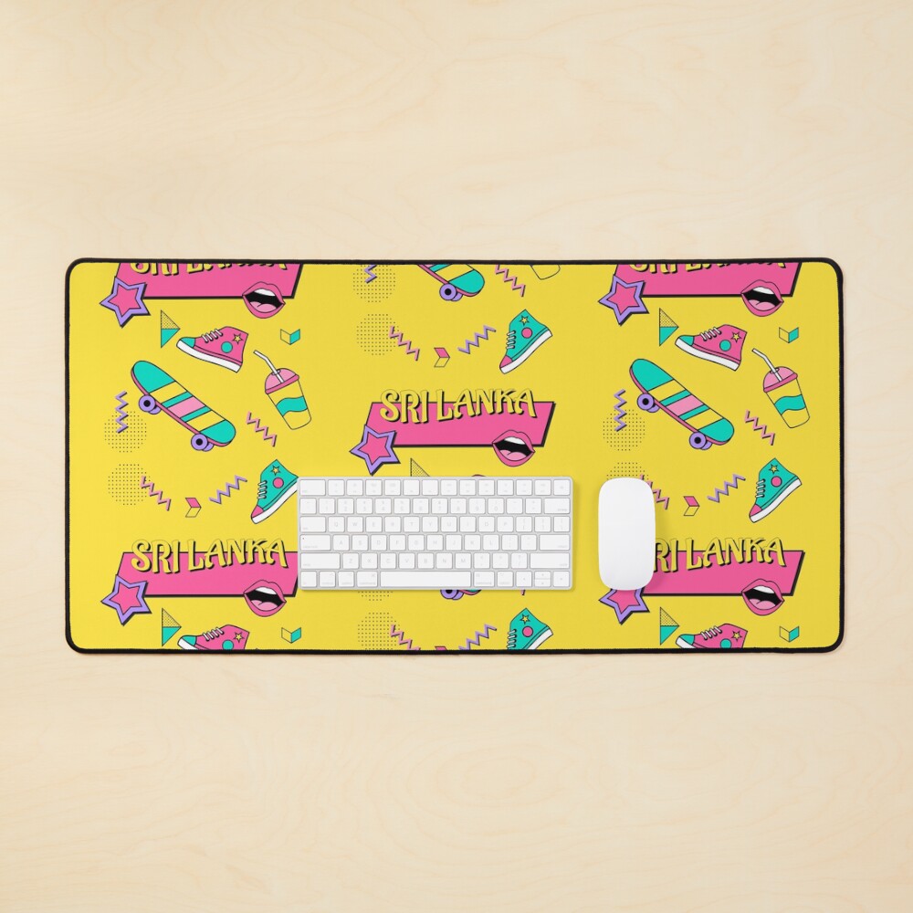 Item preview, Desk Mat designed and sold by sinhalaGreeting.