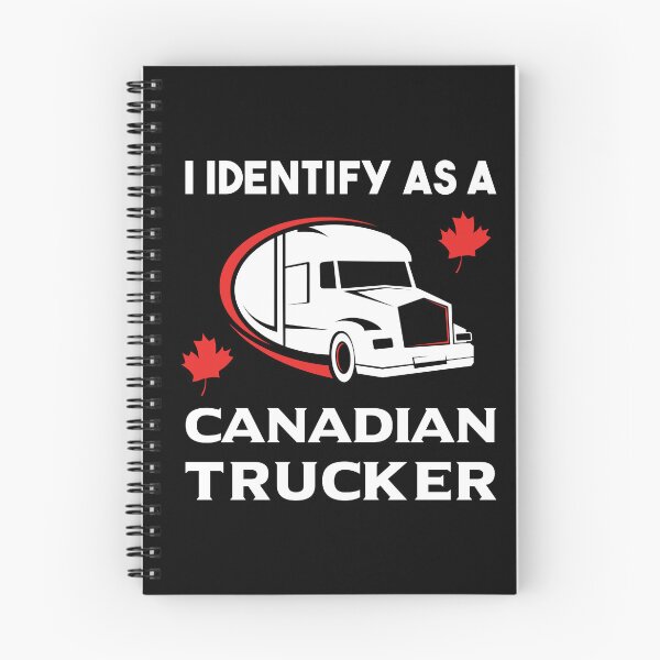 Item preview, I Identify As A Canadian Trucker, Freedom Convoy 2022 designed and sold by Graphicista.