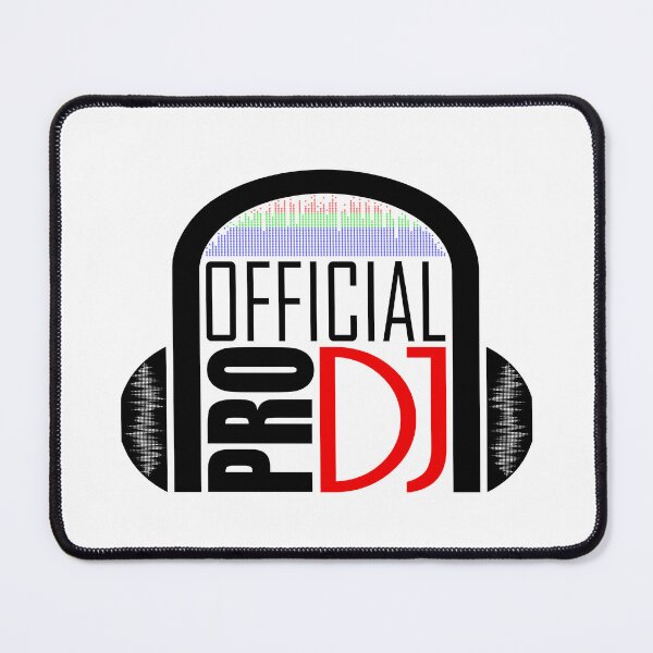 Item preview, OFFICIAL PRO DJ LOGO black designed and sold by KoolDsignsMUSIC.