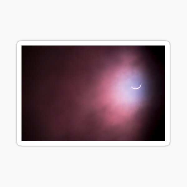 Solar Eclipse Sticker