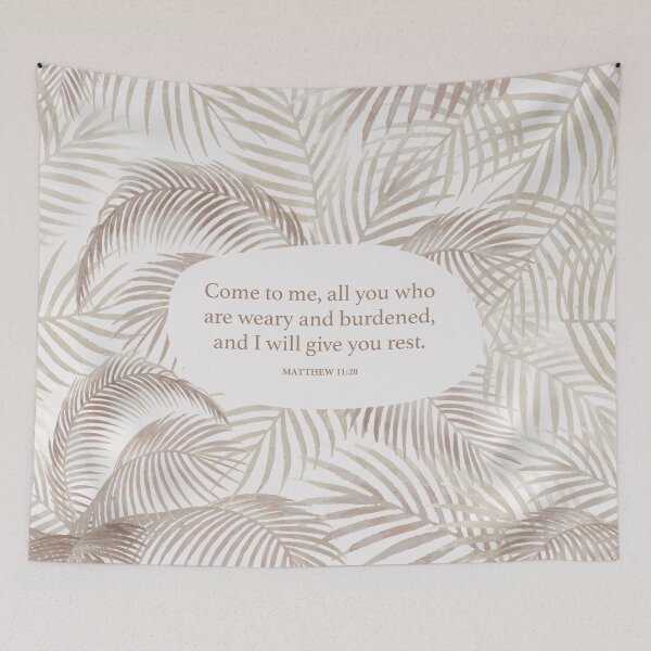 Item preview, I will give you rest - Matthew 11:28  designed and sold by StudioCitrine.