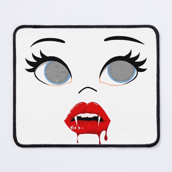 Item preview, Face Design Hypnotic Vampire Blood Drip Lip Tease designed and sold by Hypnotees.
