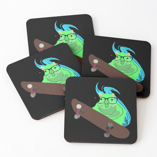 Item preview, Naughty Squirrel 1651 Skateboarding Sticker designed and sold by rollinsale.
