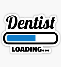 Pegatina Carga del dentista