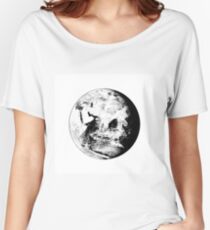 Earth Globe Women's Relaxed Fit T-Shirt