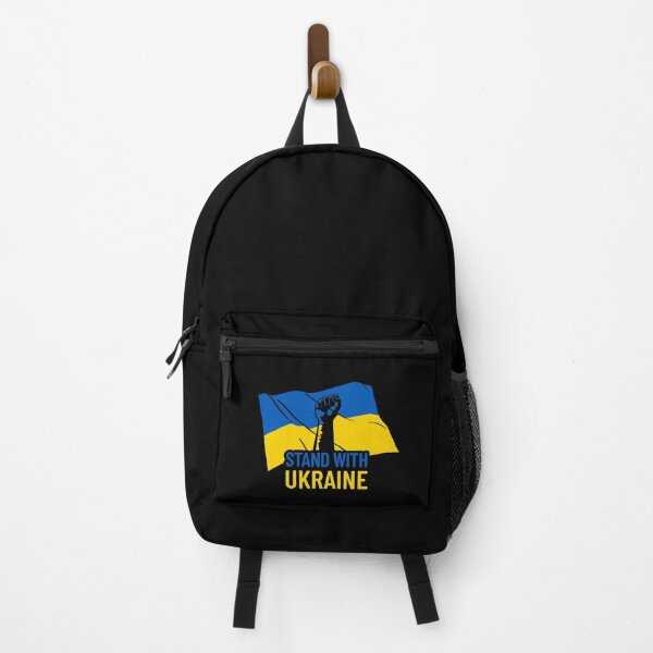 Item preview, Stand With UKraine Sticker, Support Ukraine, Anti Putin Sticker, Ukrainian Flag designed and sold by Noa-designs.